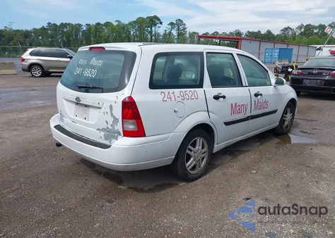 2001 Ford Focus Se из США, поврежденный, VIN 1FAFP36351W374228